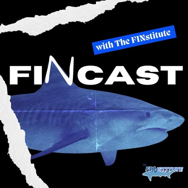 FINcast podcast cover art with The FINstitute